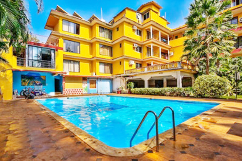 Peninsula Beach Resort (3 Star), Calangute Beach, North Goa